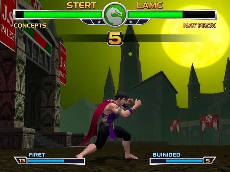 Mortal Power Kombat Game Screenshot